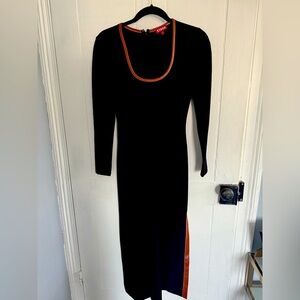Staud knit maxi dress